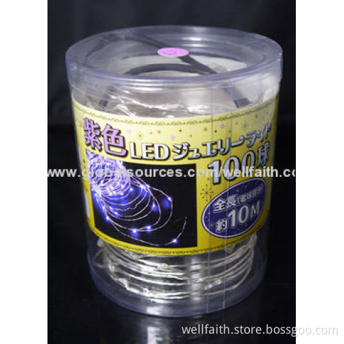 Waterproof Flexible LED Copper Silver Rice String Light, 110/220V Voltage, 2, 5, 10, 20, 30m Length